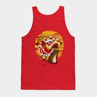 Otter Lion Dance Tank Top